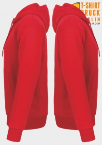 Hakro KapuzenSweatshirt in Rot