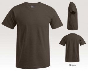 T-Shirt in Braun