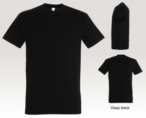 T-Shirt Promodoro in Tiefschwarz