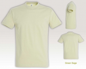 Salbeigrünes Promodoro-Shirt