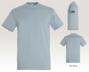 Eisblaues T-Shirt Promodoro