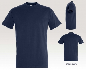 T-Shirt in Marineblau