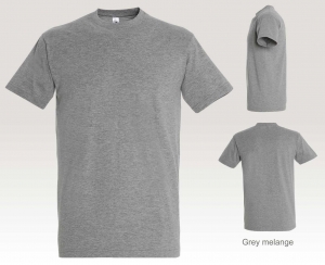 T-Shirt-Promodoro in gemischten Grau