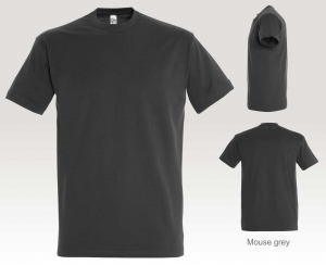 T-Shirt Promodoro in Mausgrau