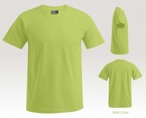 T-Shirt in der schönen Farbe Wild Lime
