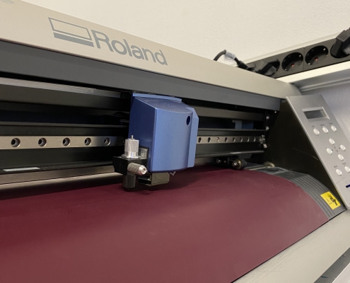 Textildruck Flexdruck Schneideplotter