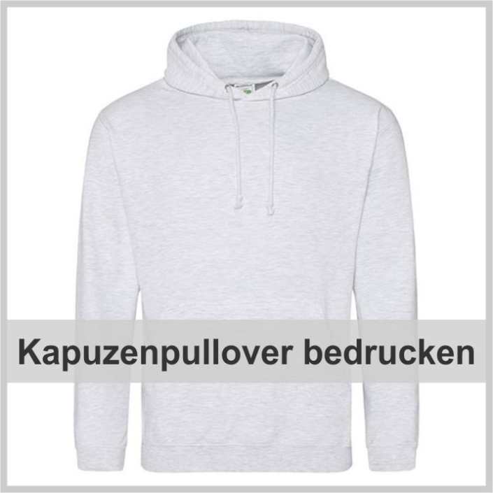 Kapuzenpullover bedrucken