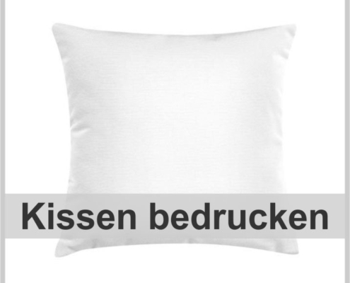 Kissen bedrucken