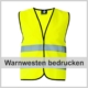 Warnwesten bedrucken