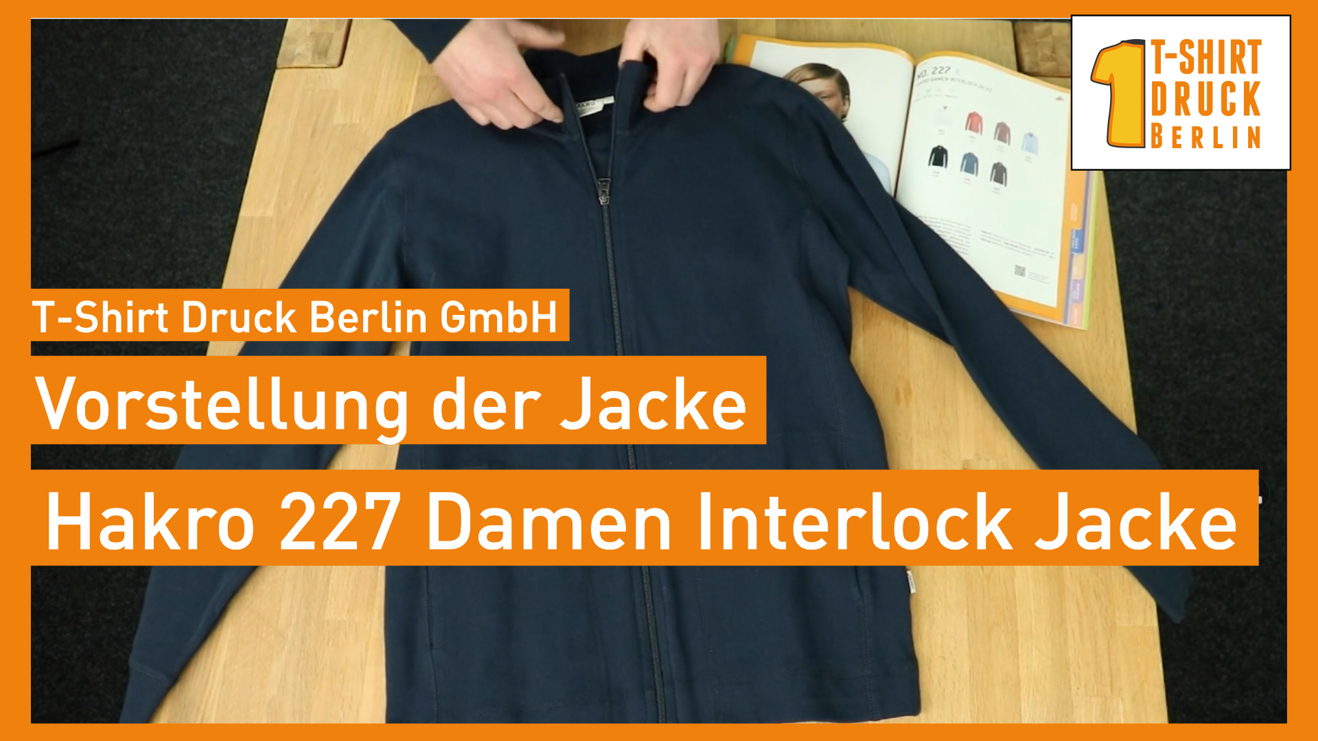 Vorstellung: 227 Damen Interlock Jacke