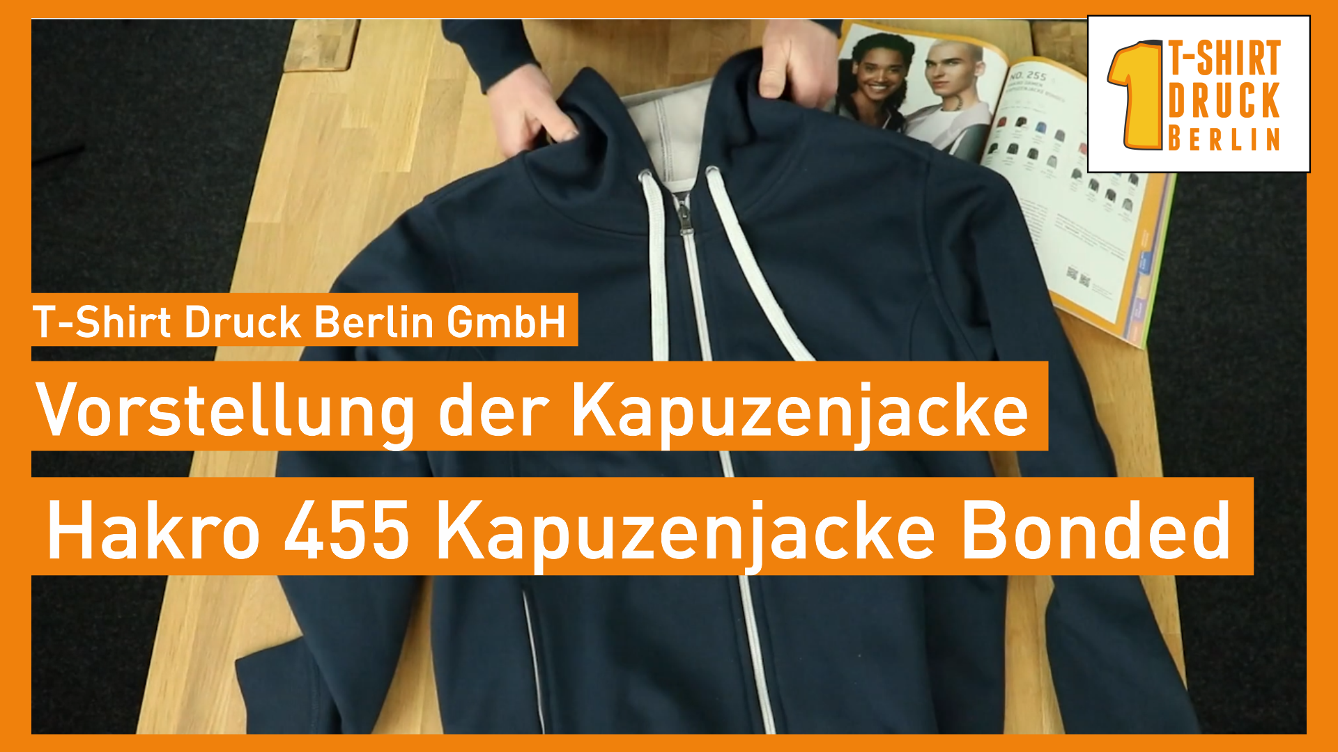 Vorstellung: Hakro 455 Kapuzenjacke Bonded